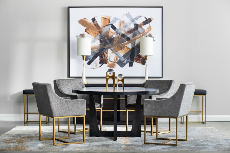 Modern Round Dining Table image number 3