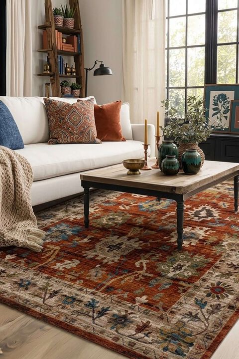 Liora Othello Cinnabar 9' x 12' Rug