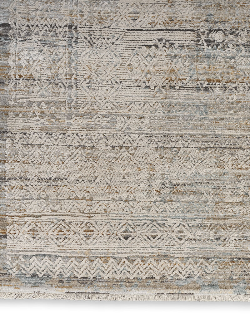 Lynx LNX06 Ivory/Multicolor 7&rsquo;10&rdquo; x Round Rug