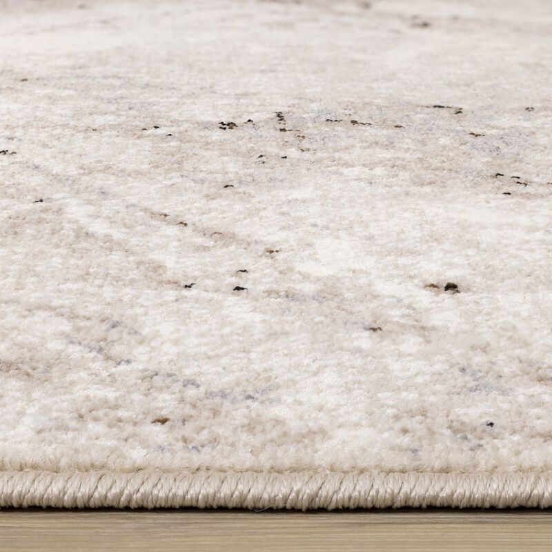 Novelle Home Claremont Beige Marble Patterned Area Rug, 6'7 x 9'10 image number 5