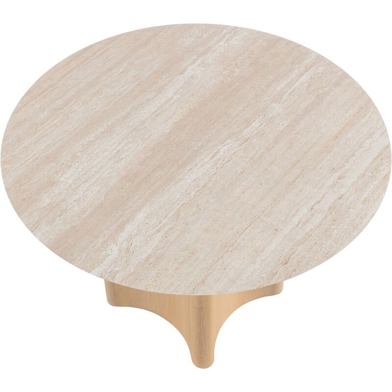 Meridian Furniture Corvina Natural Oak Veneer Dining Table