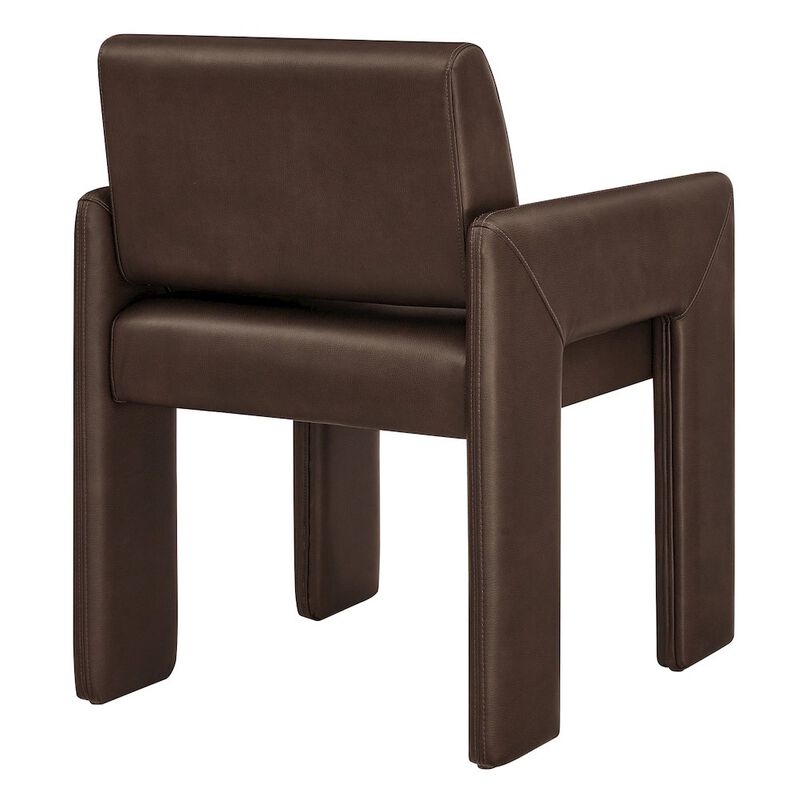 Daven Vegan Leather Dining Armchair image number 5