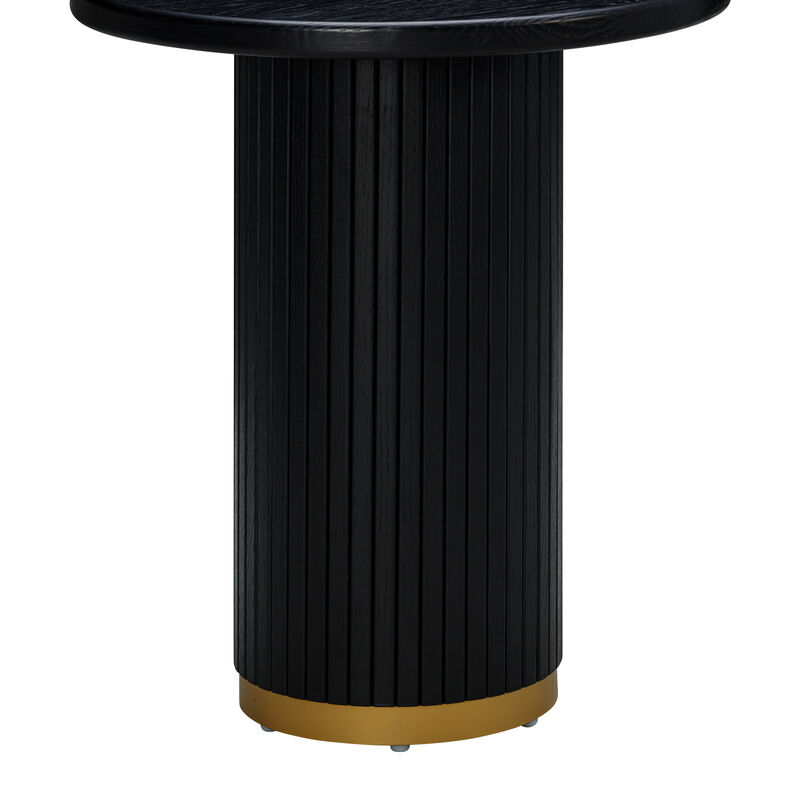 Chelsea Black Oak Entry Table