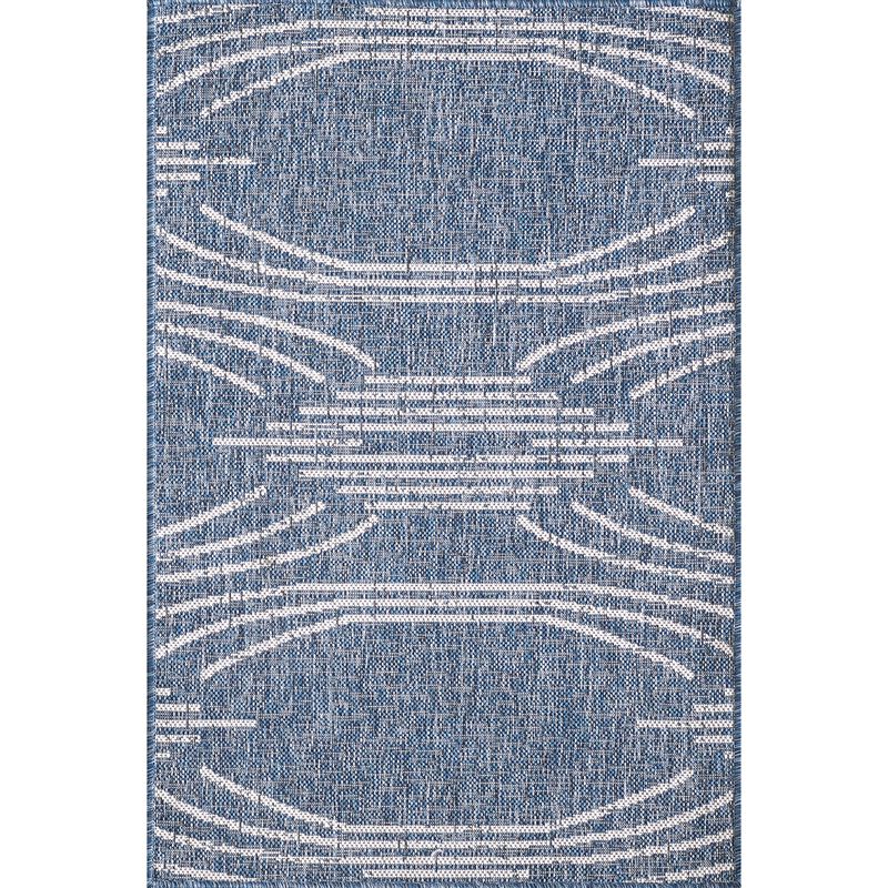 Provo 5781 Blue Contempo Area Rug, Size - 27 x 311