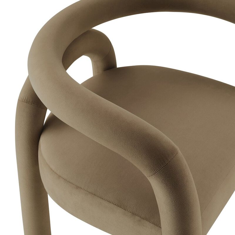 Astrid Performance Velvet Dining Chair image number 6