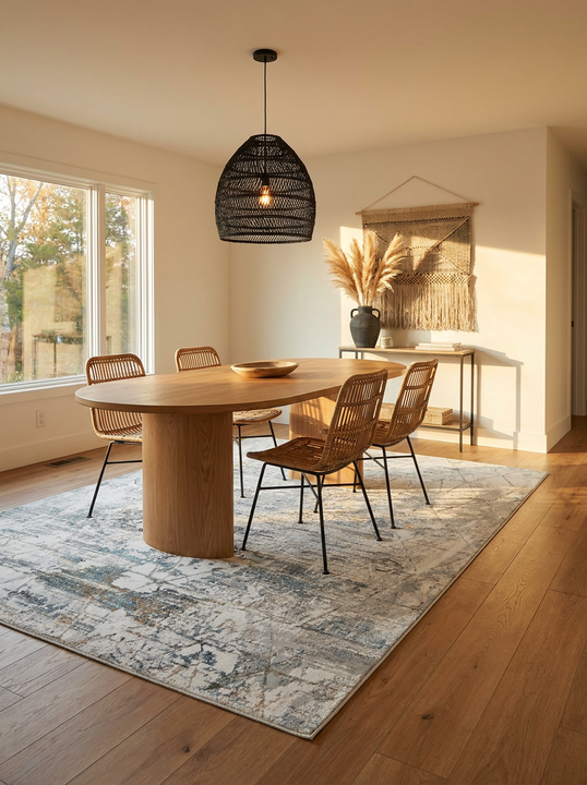 Melo Arya Gray 7'10" x 10' Rug by Label J