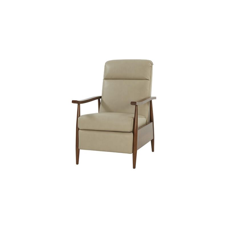 Barcalounger 7-1158 Hampton Push Thru The Arms Recliner, Cream
