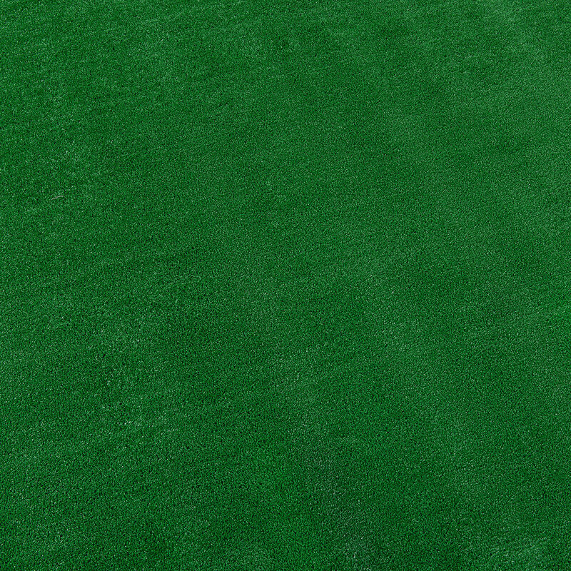 World Rug Gallery Artificial Turf Solid Grass Indoor Outdoor Area Rug:  Stain & Fade-Resistant,  Low Pile