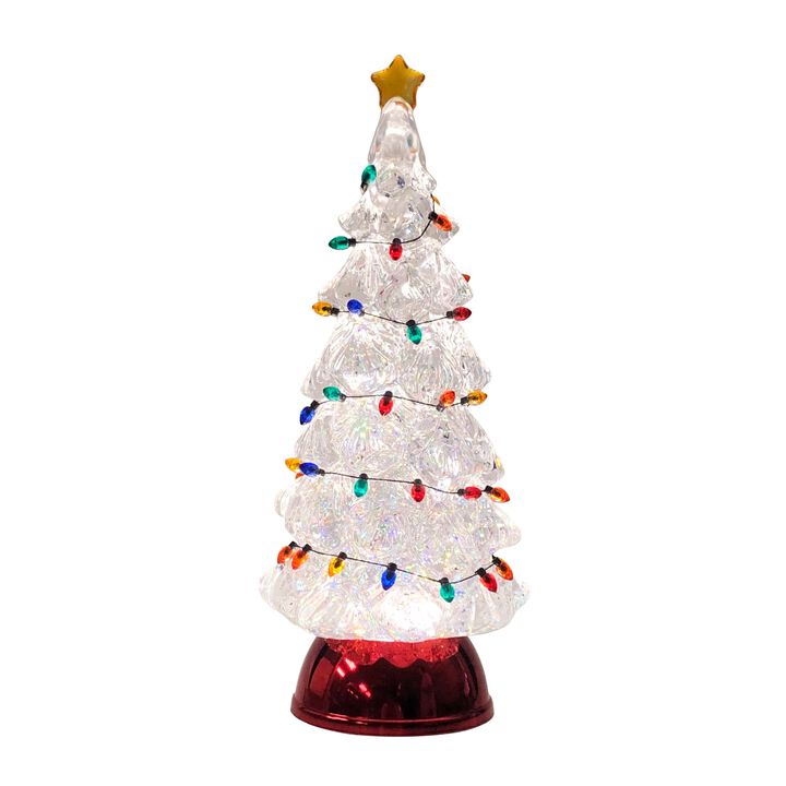 Decorative LED Christmas Tree – Pre-Lit Holiday Tree with Multicolor Lights for Seasonal Indoor Styling