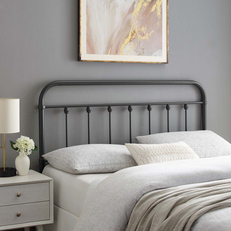 Sage Metal Headboard image number 5