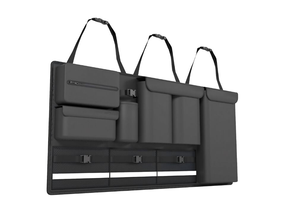 Backseat Hanging Trunk Organizer for SUVs, Cars, Trucks | Multi-Pocket Storage