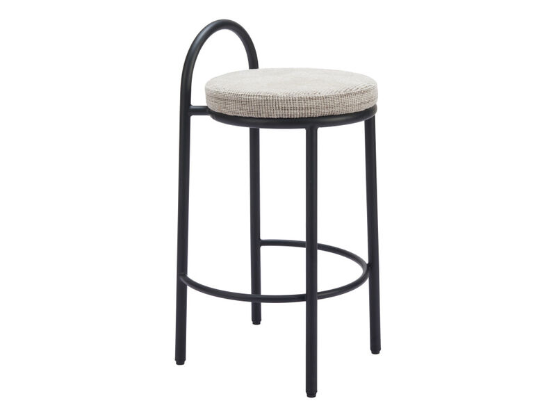 Sisal Counter Stool (Set of 2) Beige Tweed image number 0