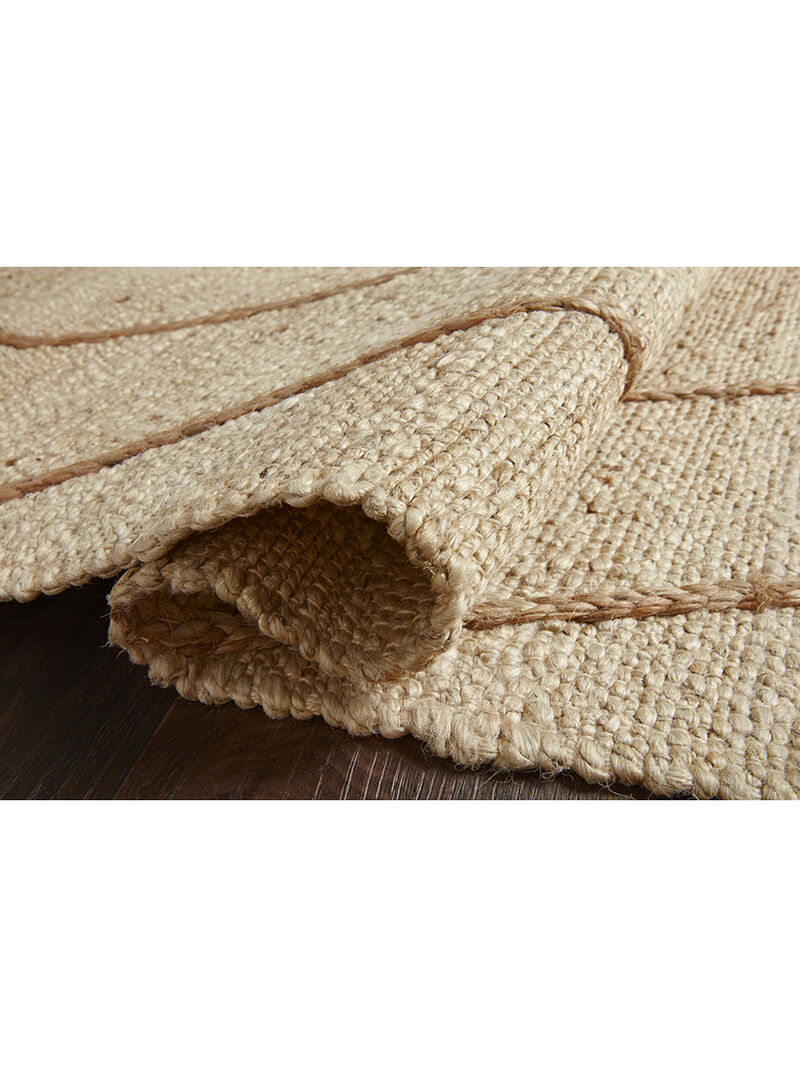 Bodhi BOD02 Ivory/Natural 3'6" x 5'6" Rug