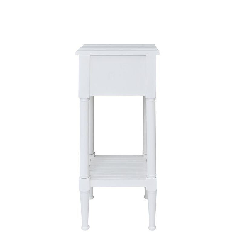 Linon Seaboard End Table White image number 9
