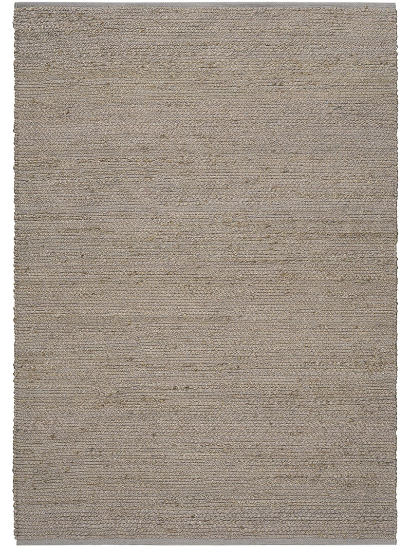 Natural Jute NJT01 Gray 4' x 6' Rug