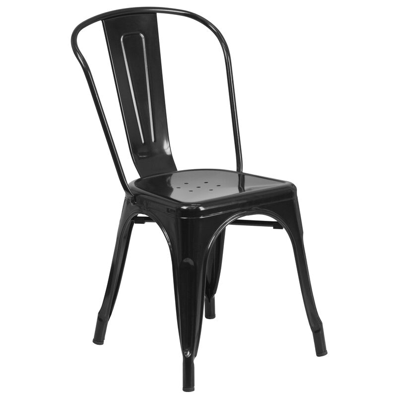 Metal Colorful Restaurant Chairs image number 0
