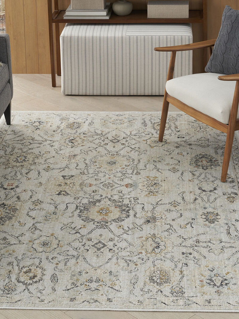 Oushak Home OUS01 Gray 6' x 9' Rug