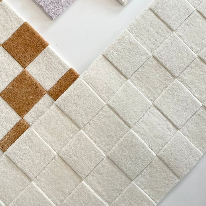 Rug CHECKERBOARD 3.9 x 5.9ft