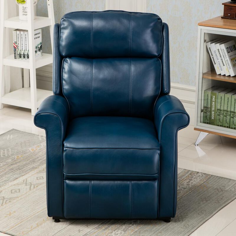 Comfort Pointe Lehman Navy Blue Traditional Lift Chair