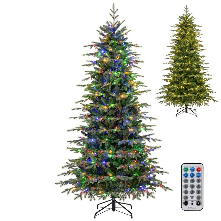 Pre-Lit Artificial Christmas Tree with Warm White LED Lights