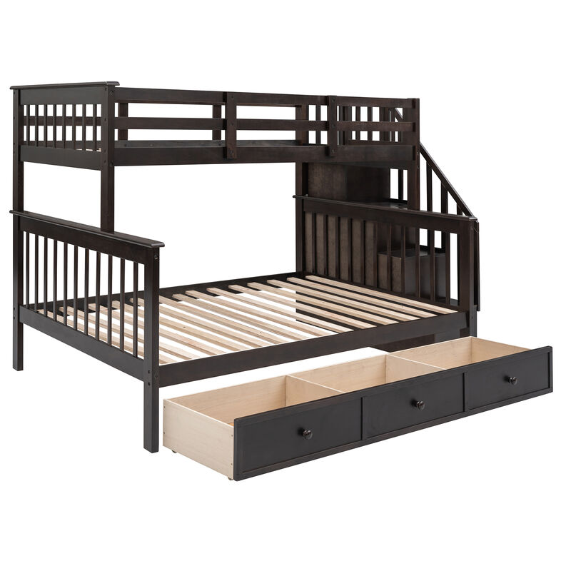 Merax Bunk Bed with Drawers