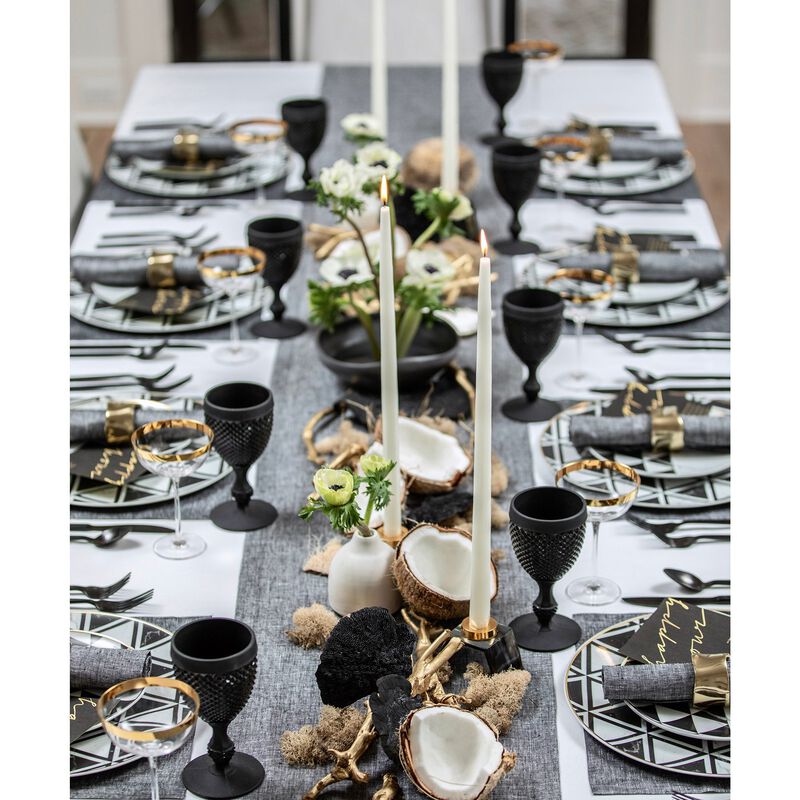 Linen Table Runner - Festive Plain