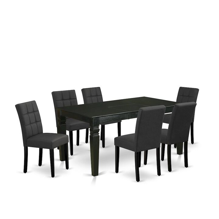 7 Piece Kitchen Table Set contain A Dining Table