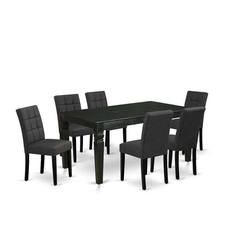7 Piece Kitchen Table Set contain A Dining Table