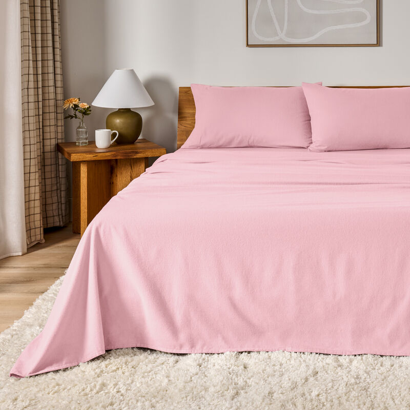 Soft & Cozy 100% Cotton Flannel Sheet Set image number 3