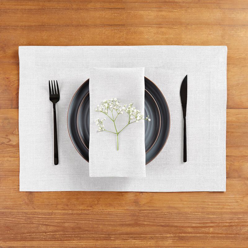 Linen Dinner Napkins - Diana
