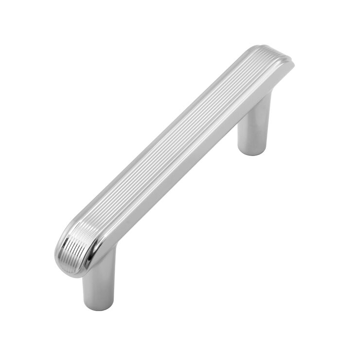 Hestia Hardware 10 Pack 3 Inch Modern Embossed Luxury Cabinet Handles