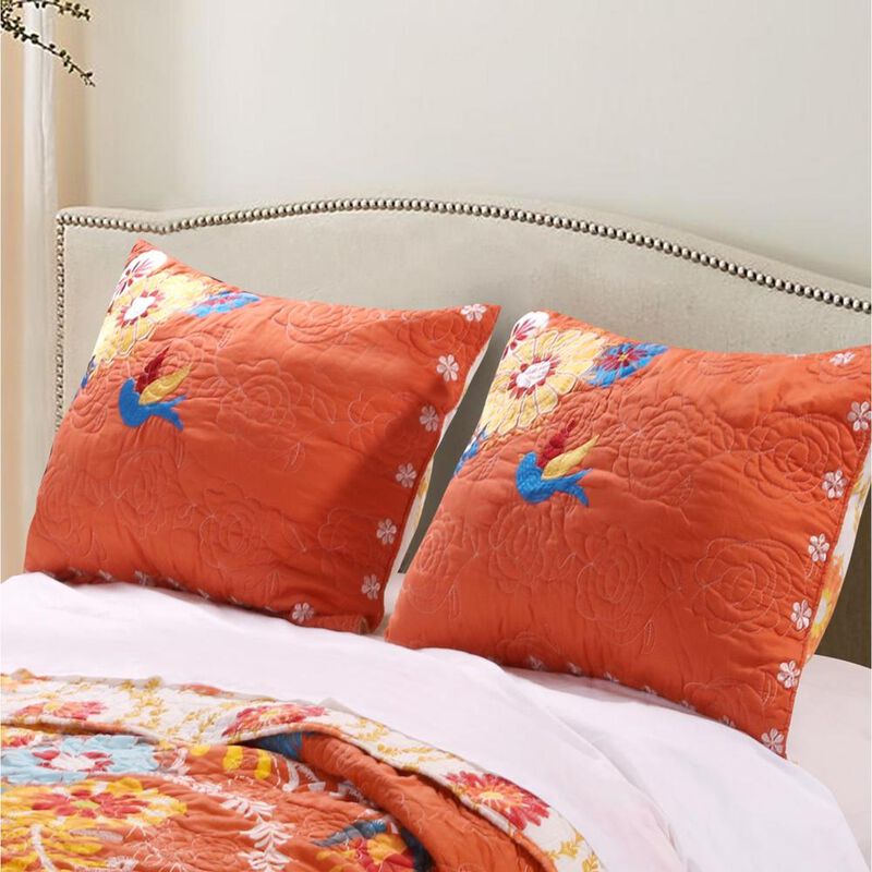 Greenland Home Fashion Topanga Pillow Sham - King 20x36", Multi