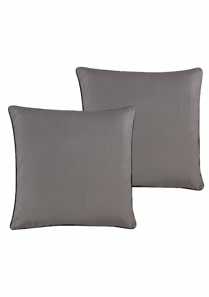 Black Gray Stripe 10 pc King Comforter Set