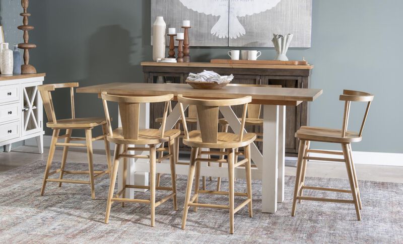 XXX's and OOO's Counter Height Dining Table