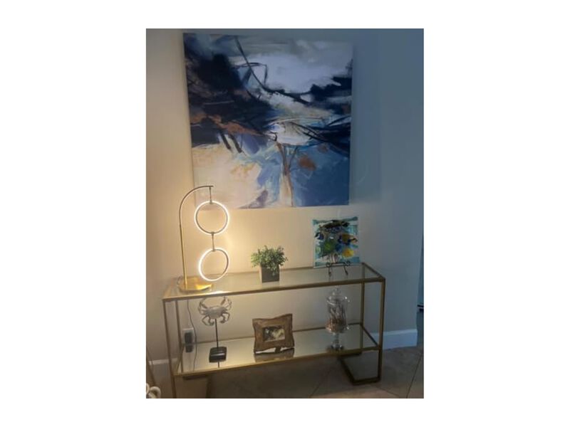 Modern Brass Desk Lamp For Living Room Nightstand Desk image number 2