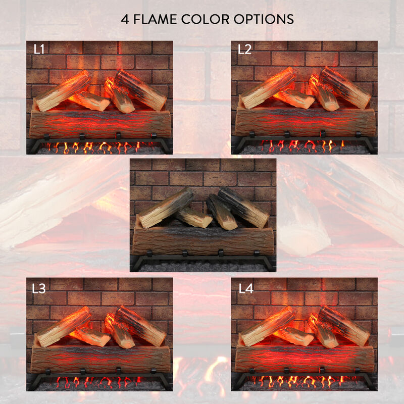Streamdale 33'' Electric Fireplace Insert with Trim Kit, Touch Panel, Sound image number 7