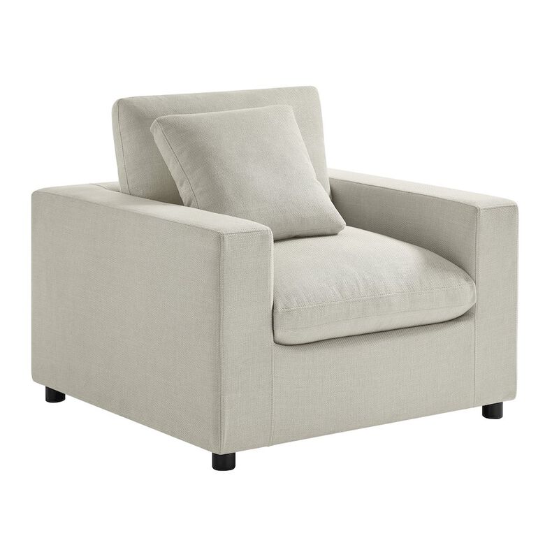 Comfort Pointe Casella Modern Armchair - Beige