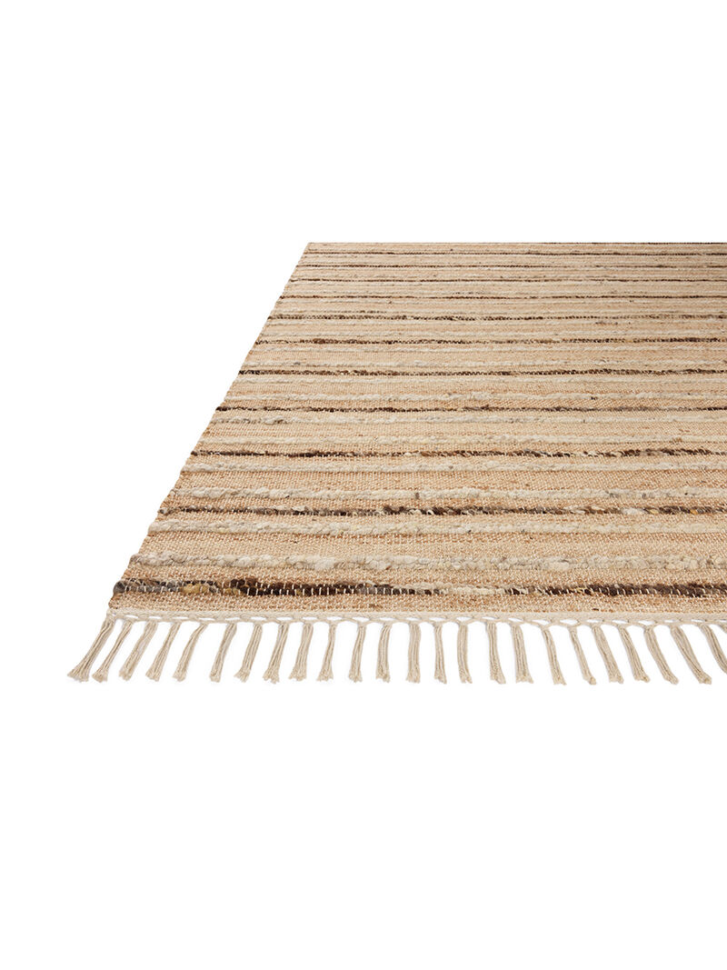 Nico Natural/Bark 8'6" x 11'6" Area Rug by Magnolia Home by Joanna Gaines x Loloi