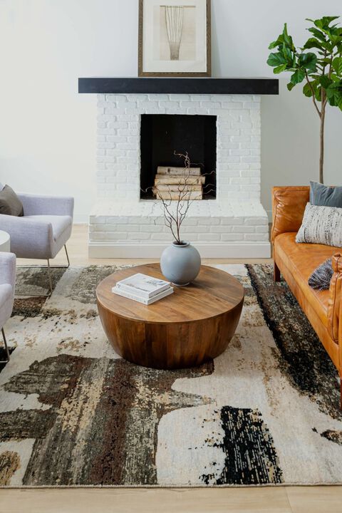 Depiction Annora Neutral 6' x 9' Rug by Stacy Garcia