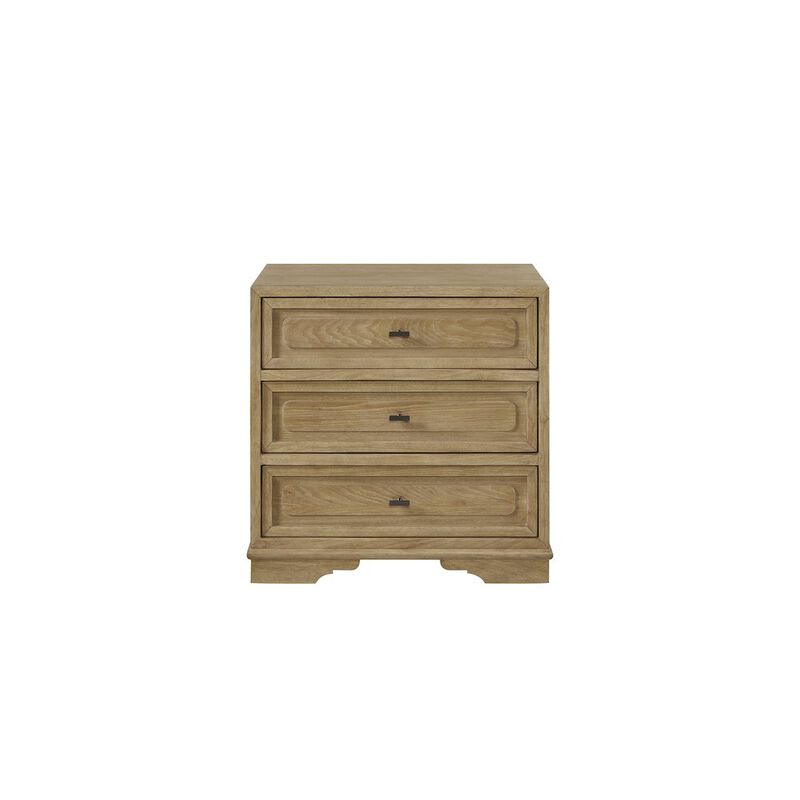 Magnolia 3 Drawer Nightstand - Cashew image number 3