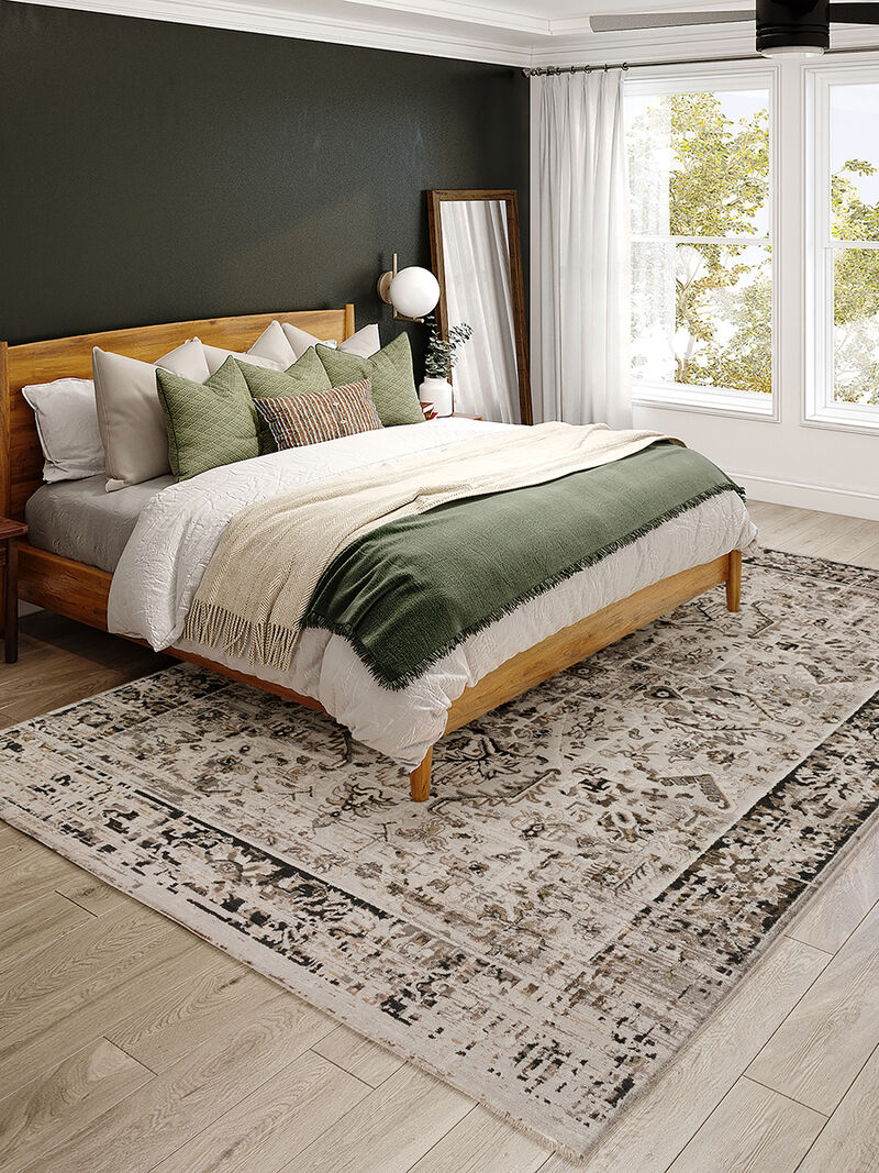 Antalya AY4 Silver 3'3" x 5'3" Rug