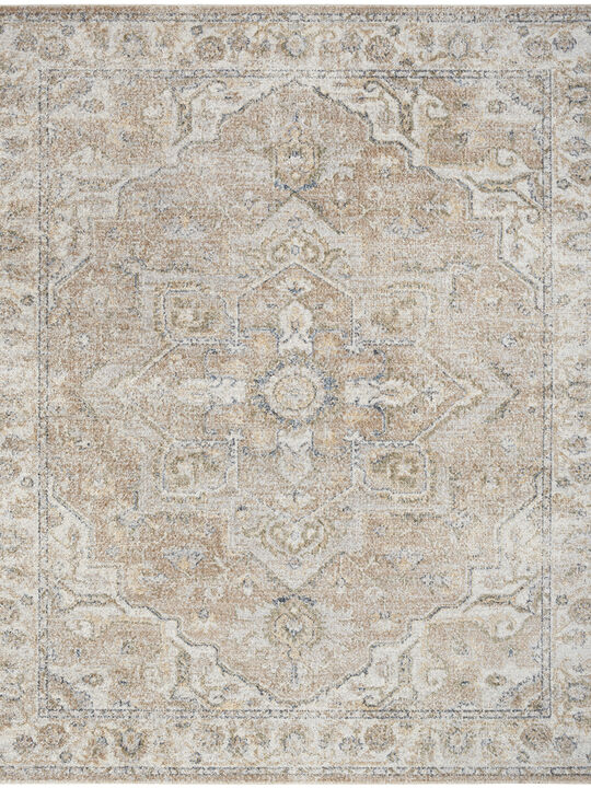 Astra Machine Washable ASW12 Beige 9' x 12' Rug