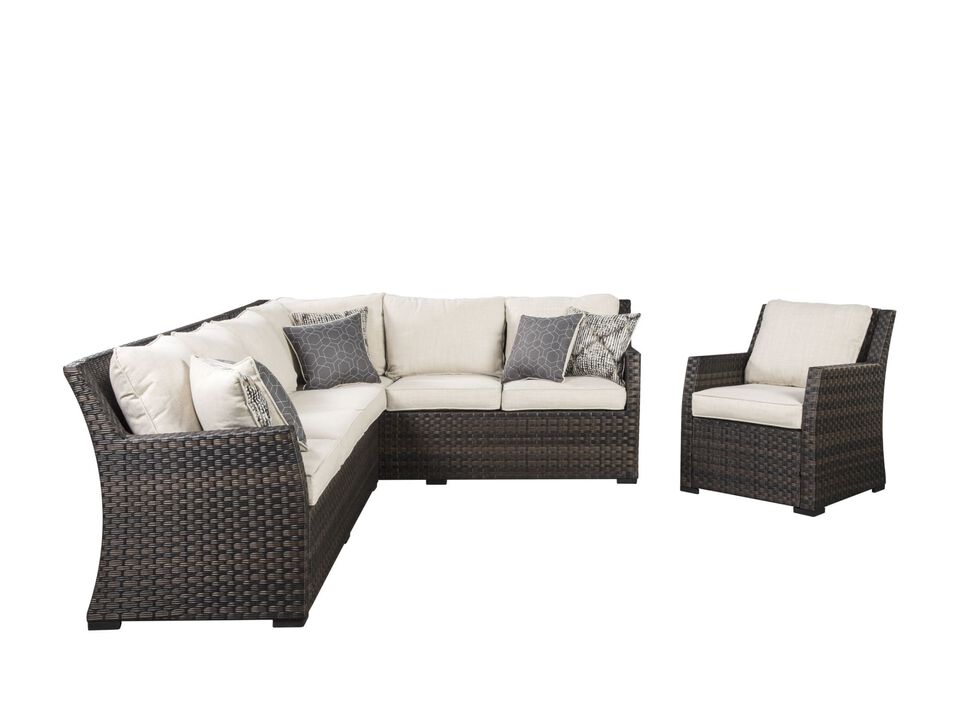 Easy Isle 2-Piece Sectional and Lounge Chair