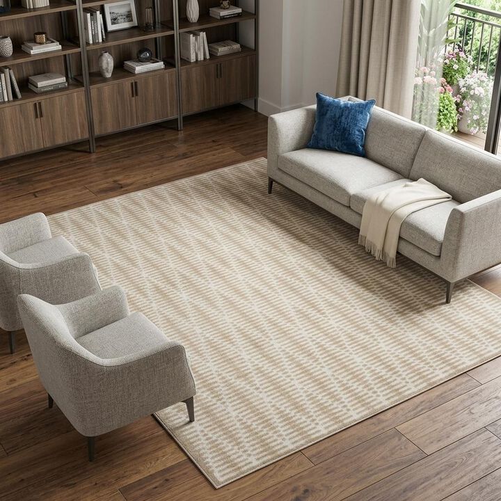 HomeRoots Geometric Area Rug