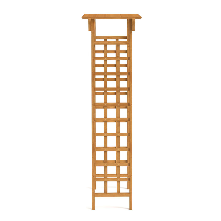 Streamdale Wooden Arbor, Wedding Arch for Ceremony, Wood Trellis for Plant Climbing, Christmas Decor Pergola for Garden Backyard