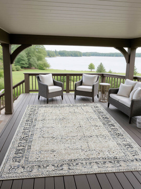 Jericho JC10 Taupe 9' x 12' Rug
