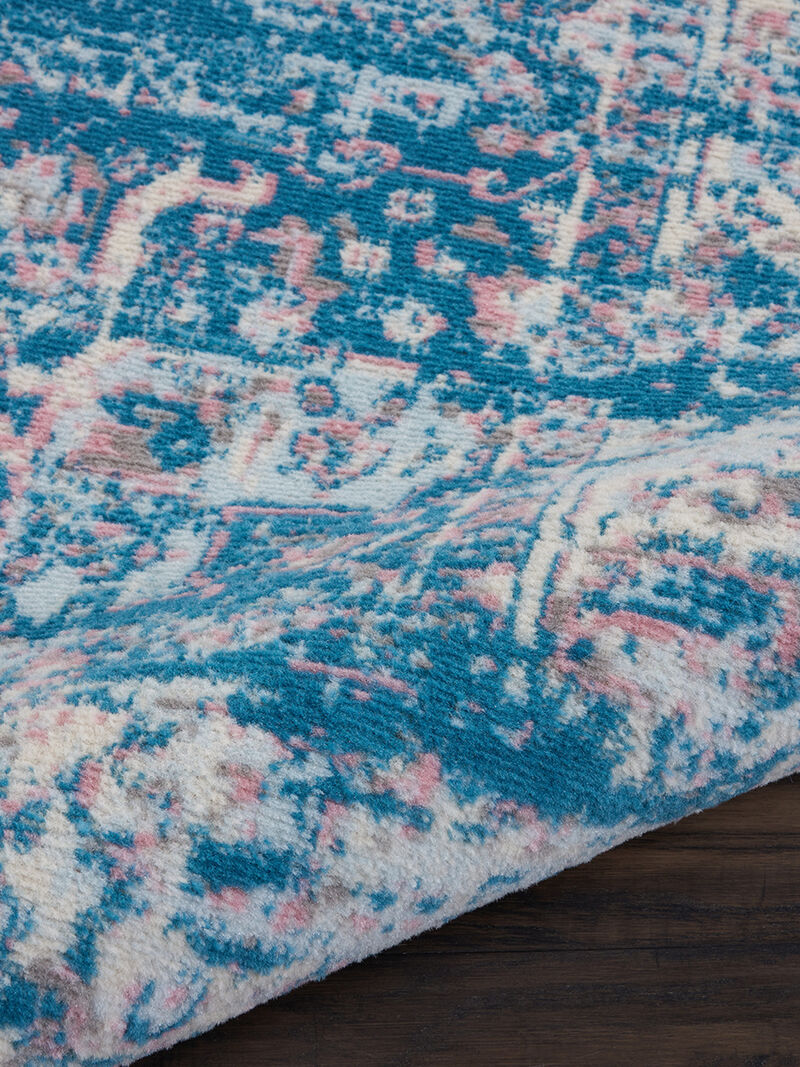 Grafix GRF14 Blue 8' x Round Rug