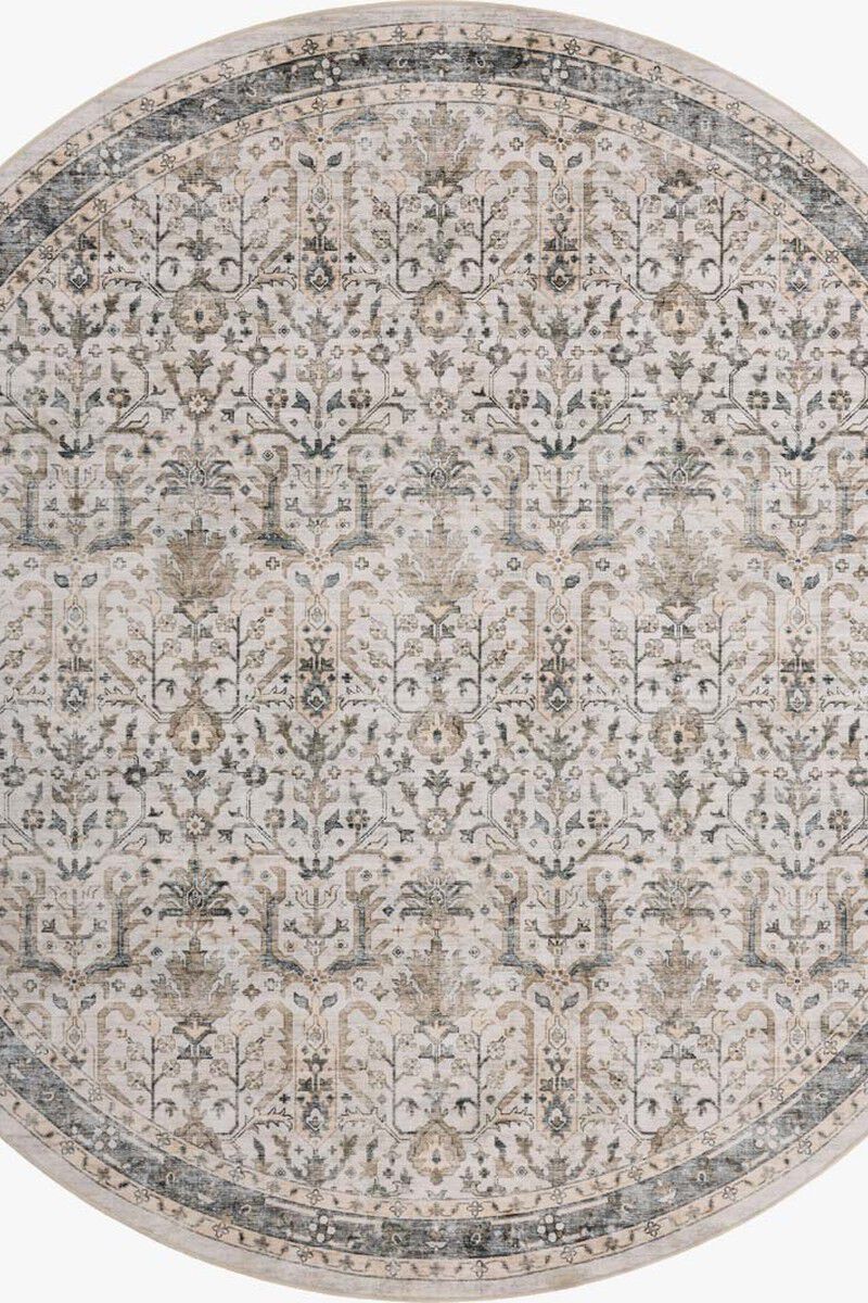 Anniston Ivory/Stone 2'6"x7'6" Runner Rug image number 7