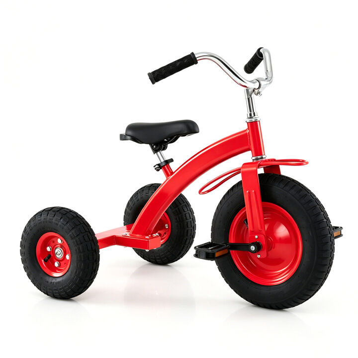 15-Inch Kids Bike with Carbon Steel Frame and Inflatable Rubber Tires