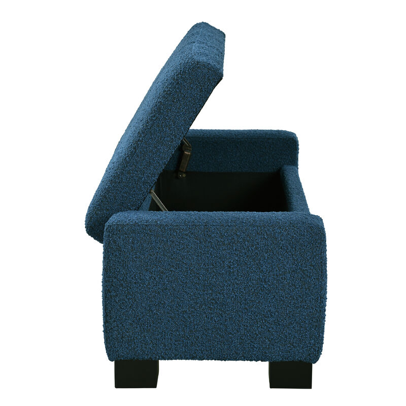 Merax Ottoman Bench Textured Fabric Rectangular Design